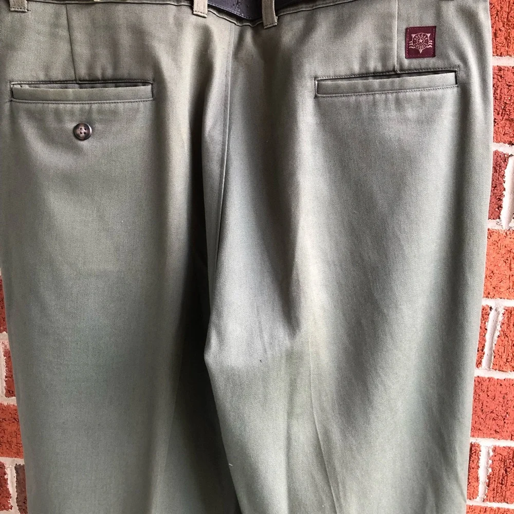 Men’s Pants 36x30 Olive Green - Hagger Casuals —#067 - Picture 11 of 13